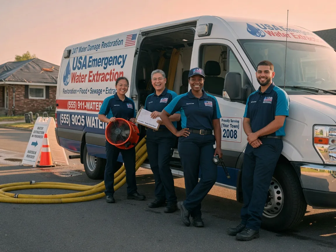 Emergency Water Removal company in Evans, LA